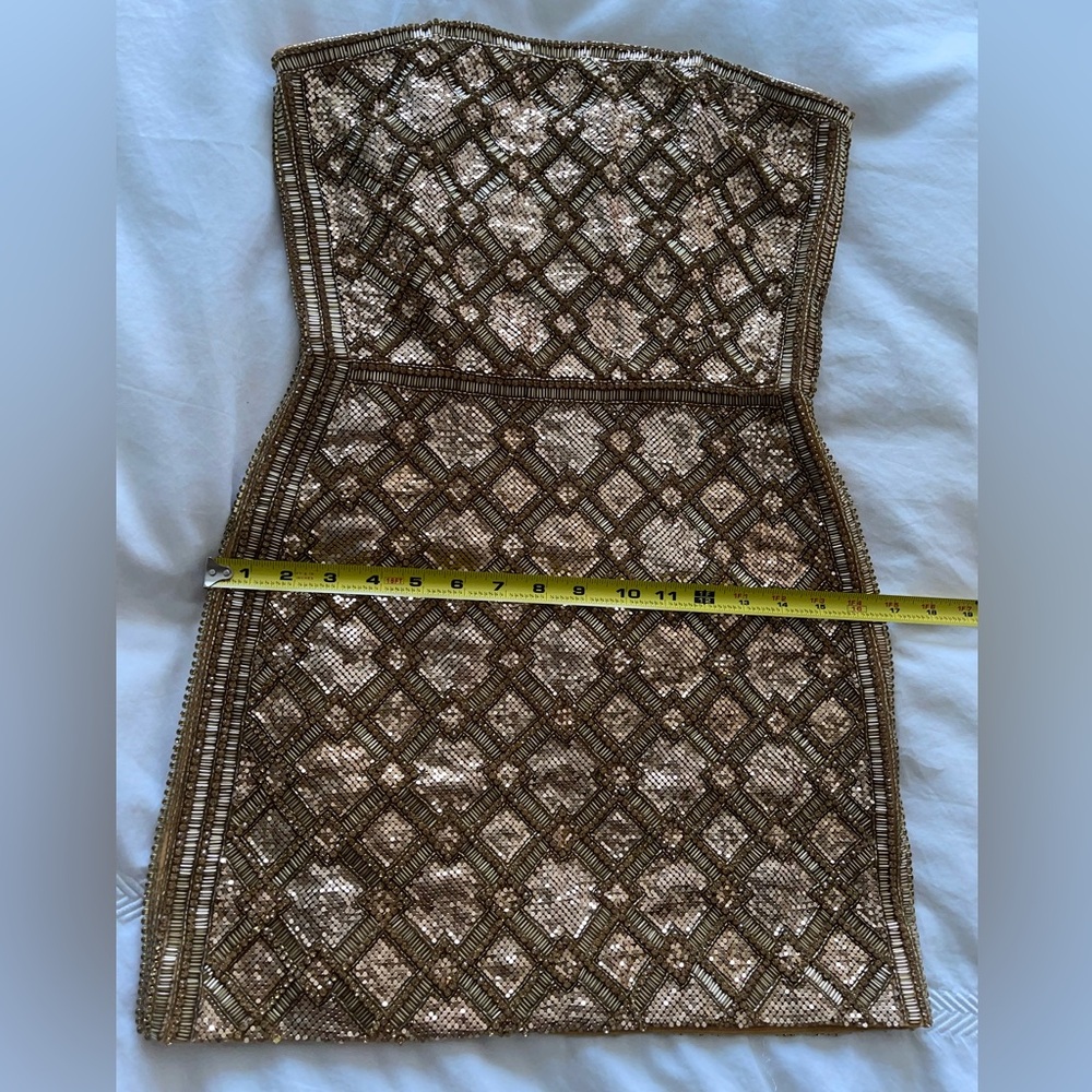 Retrofete HEATHER SEQUIN CHAINMAIL DRESS - size small - Picture 13 of 17